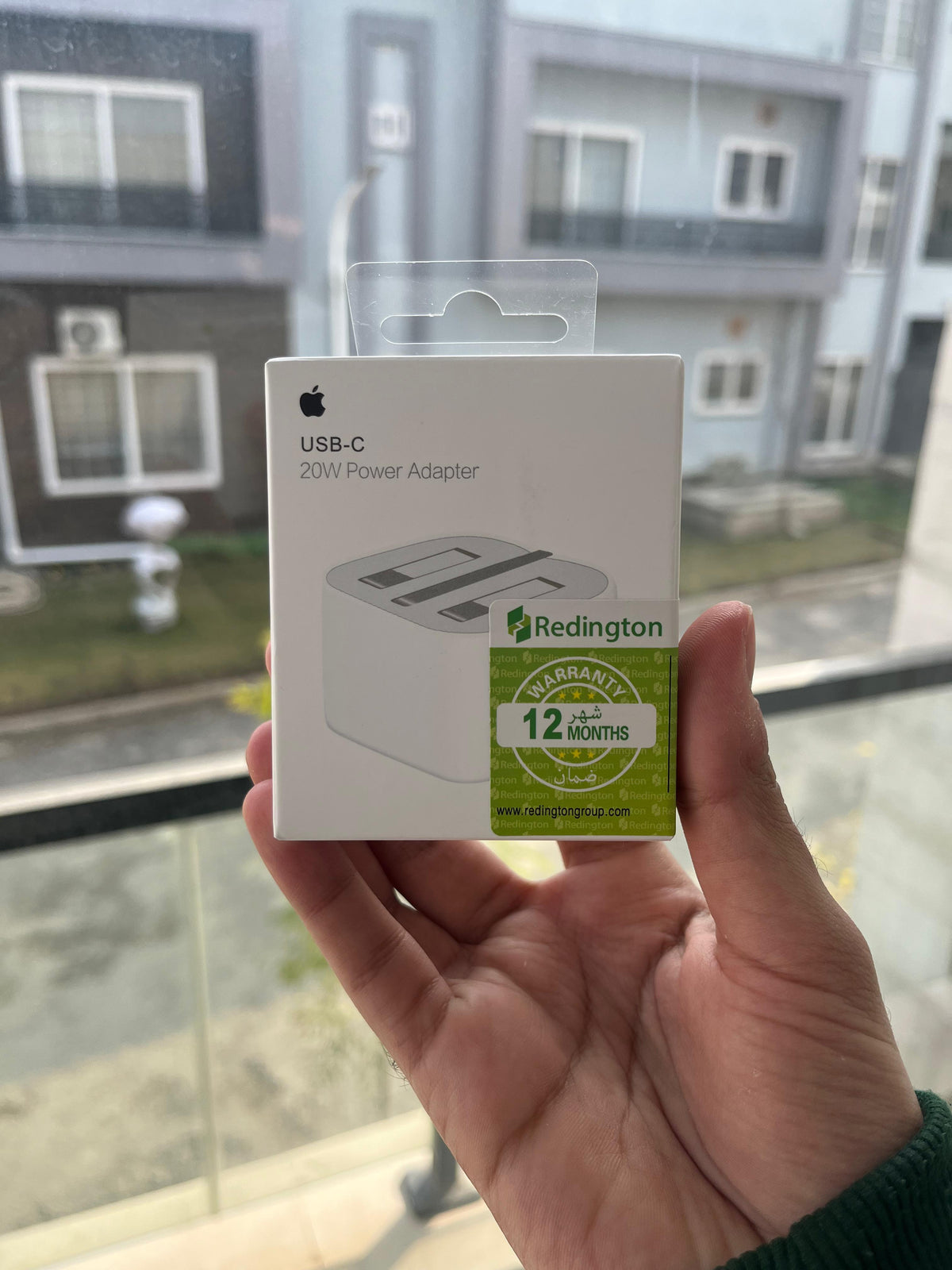 20W USB-C Fast Charger + Free Data Cable — iPhone/iPad Compatible