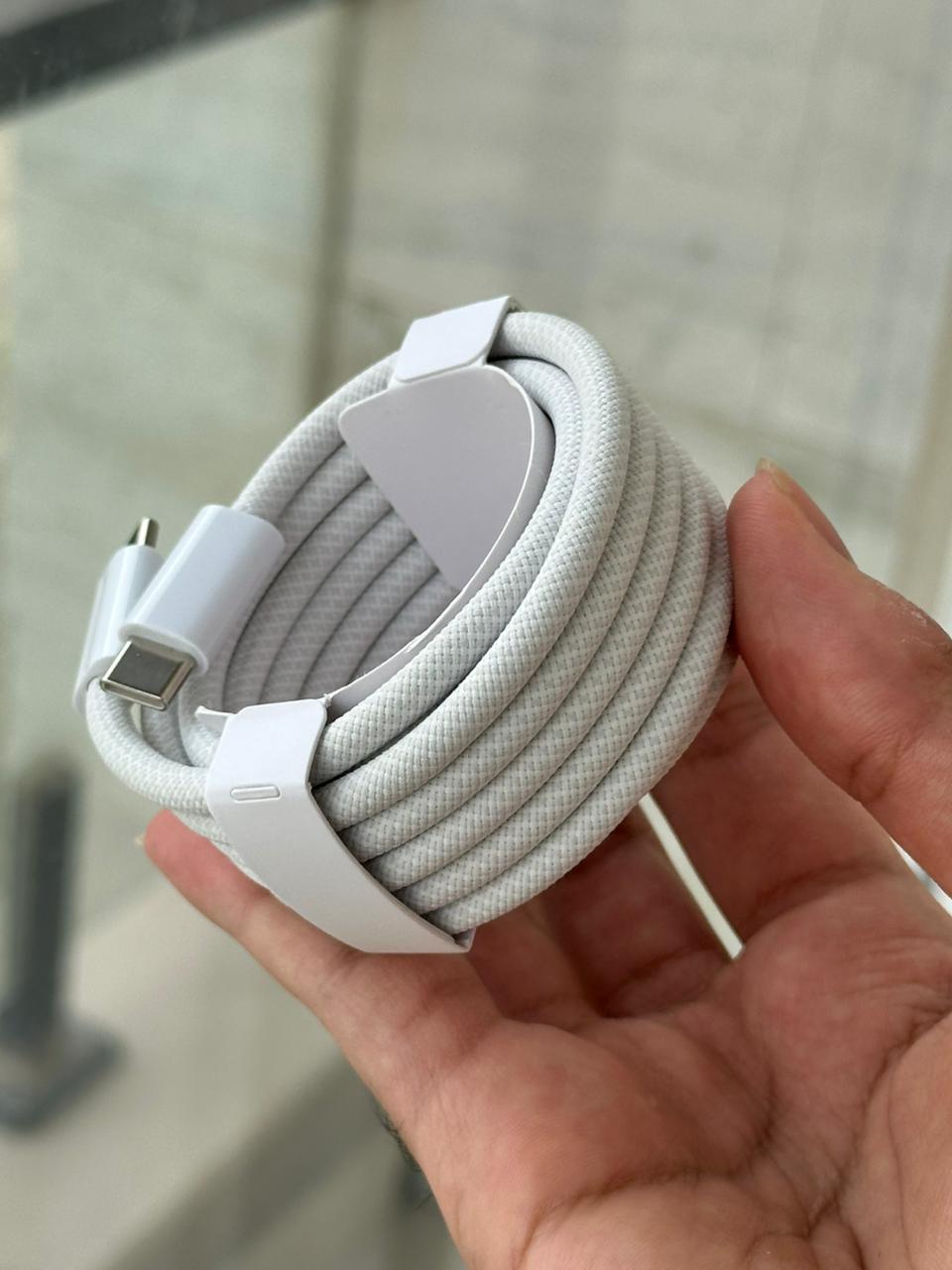 USB-C to USB-C Cable (2m) 240W Fast Charging — Compatible with MacBook, iPhone 16/17 Pro Max & iPad