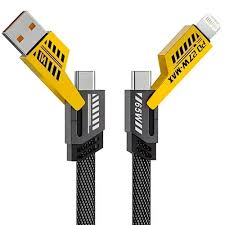 4 in 1 USB to Type C and iPhone PD Charging Cable