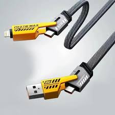 4 in 1 USB to Type C and iPhone PD Charging Cable